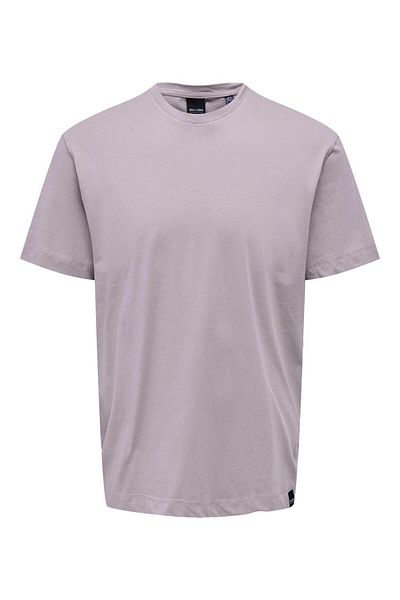 Only & Sons Men's Purple Stitch Tee - Max Life Reg Ss, Noos22025208-19