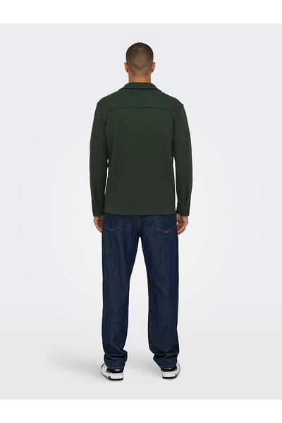 Only & Sons Ανδρικό πουκάμισο με διπλή τσέπη Onsnewkodyl Regular Fit 22021279