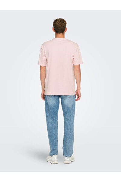 Only & Sons Onsfred Life Rlx Ss Tee Noos 22022532 Barely Pink