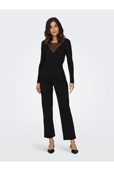 JDY Classic Pants Geggo Mid Waist Straight Cut Classic Pants