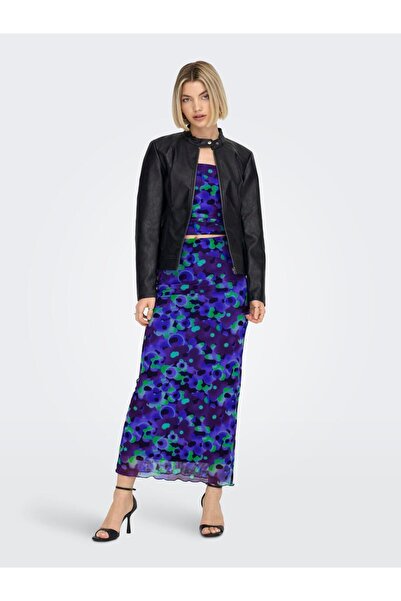 JDY Jdyemily Black Faux Leather Jacket - Otw Noos 15241382