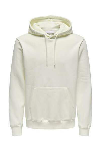 Only & Sons Onsconnor Reg Sweat Hoodie – Cloud Dancer 22029225