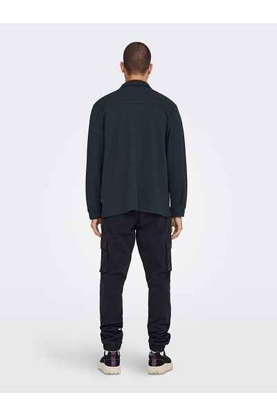 Only & Sons Onsnewkodyl Regular Fit Doppeltaschenhemd Herrenhemd 22021279
