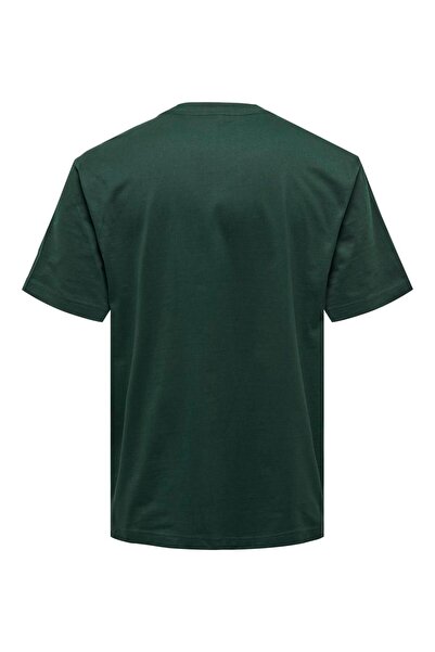 Only & Sons Onsfred Life Rlx Ss Tee - Noos 22022532   Darkest Spruce