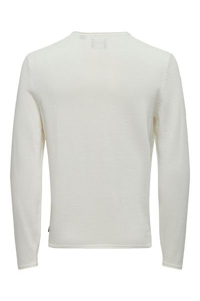 Only & Sons Onsgarson 12 Wash Crew Knit Noos Cloud Dancer 22006806