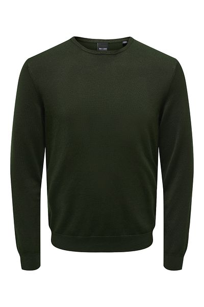 Only & Sons Onswyler Life Reg 14 Ls Crew Knit Noos 22020088 Kolophonium