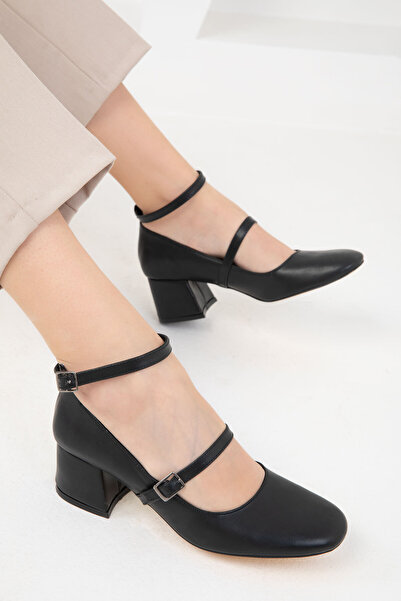 SOHO Siyah Kadın Klasik Topuklu Ayakkabı 19918