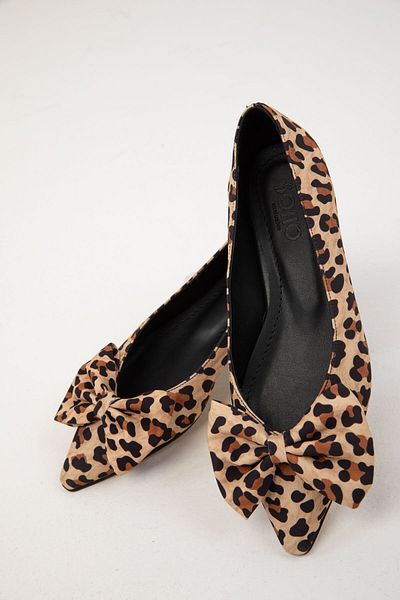 SOHO Klassische Damenschuhe mit Absatz und Leopardenmuster – 19970