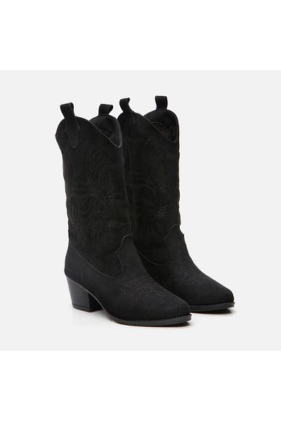 Yaya by Hotiç Schwarze Damenstiefel 01BOY 295420 A100