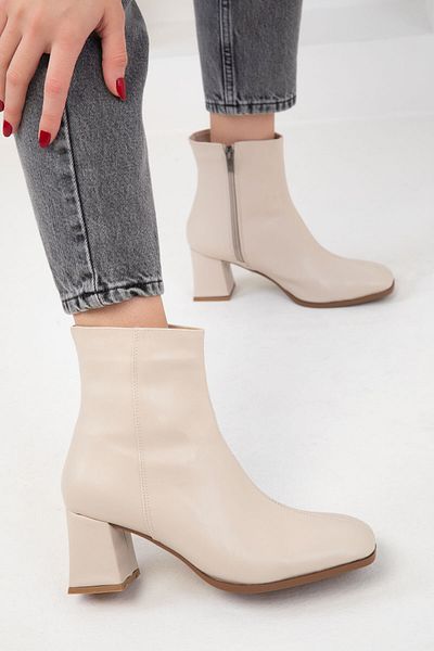 SOHO 19964 Model Beige Women's Boots and Booties