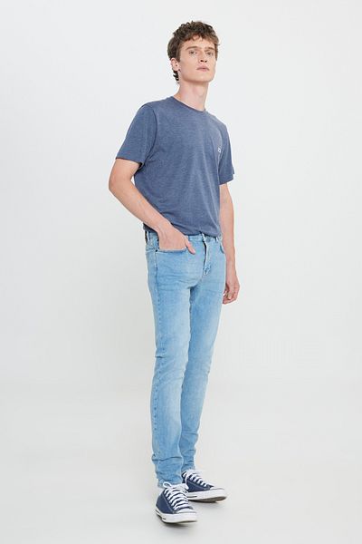 Lee Malone Skinny Slim Fit Schmal geschnittene Jeans mit normaler Taille und flexibler Passform