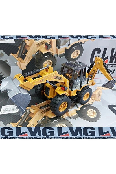 Hepsilazım Dozer Kırılmaz Excavatör Hareketli Kol Ve Burun Oyuncak Glw Gruop Kepçe Iş Makinası