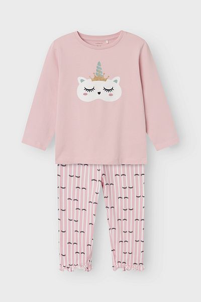 name ıt Short Sleeve Textured Pajamas Set - Oco95/Ea5