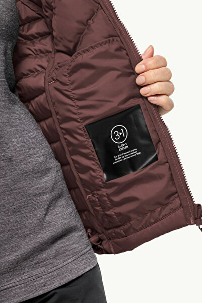 Jack Wolfskin Tundra Down Kadın Outdoor Mont 1206652-2866