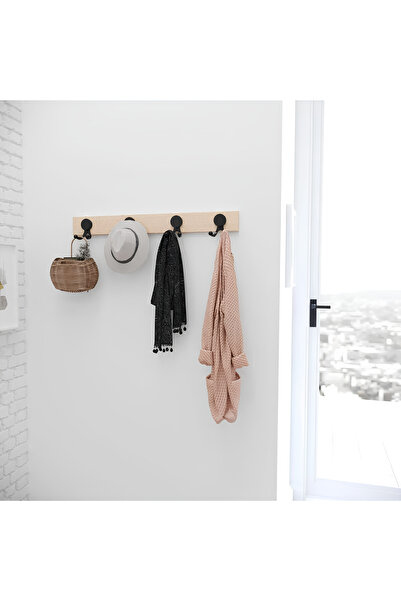 intoku Masif Ahşap Askılık