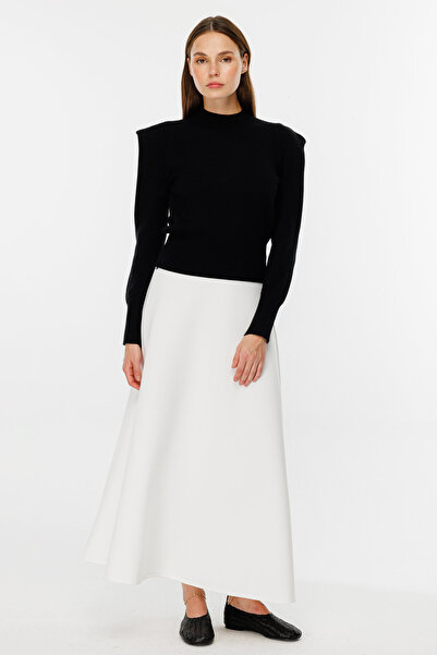 Hooopstore Скуба Екрю Спідниця