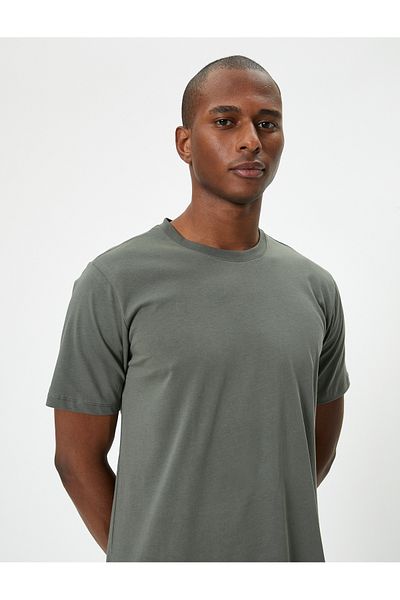 Koton Slim Fit Crew Neck Basic T-Shirt - κοντομάνικο