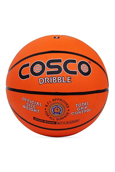 cosco كرة دريبل للكبار للجنسين رقم 5، برتقالي، 5