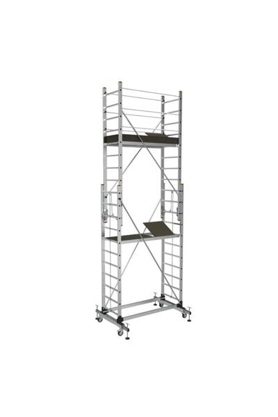 Demiriz ALÜMİNYUM İSKELE 6 METRE TELESKOPİK (SAR7511) 2 x 3 = 6 METRE