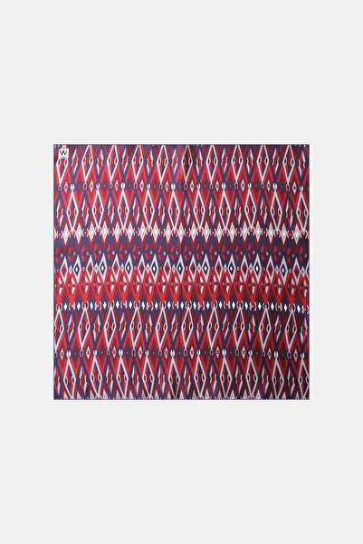 W Collection LACİVERT İPEK MENDİL