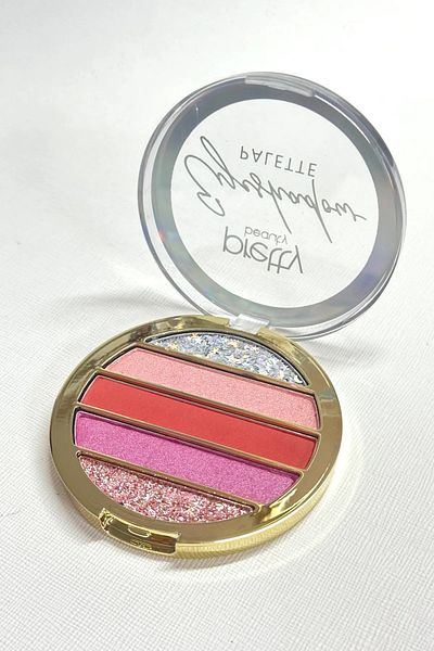 Pretty Beauty 5-Piece Mini Eyeshadow Palette Matte and Glitter Eyeshadow