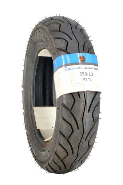 IRAN YASA TIRE&RUBBER Yasa P2 Motosiklet Scooter Dış Lastiği 350-10 Tubeless ...