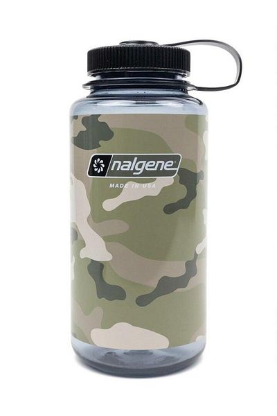 NALGENE 32 oz Black Camo Flasket