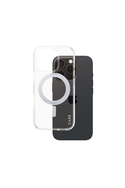 Panzer Glass Care by Panzerglass iPhone 16 Pro Feature Kickstand & Magsafe - ...