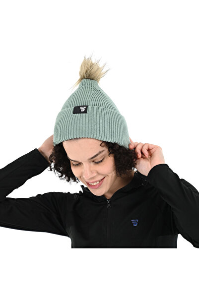 Sportive Punta Kadın Yeşil Günlük Stil Bere 23KKAL32D02-SGE