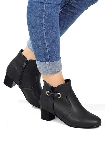 Polaris 692 Water Resistant Zippered Heeled Women's Boots
