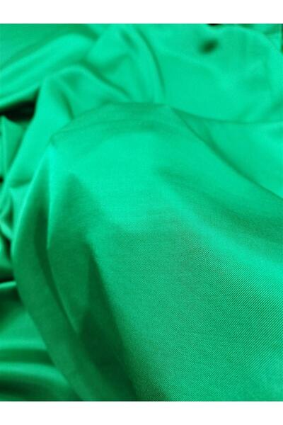 Kumaş Parça Yeşil Сатен Віскоза - 140 см x 215 см
