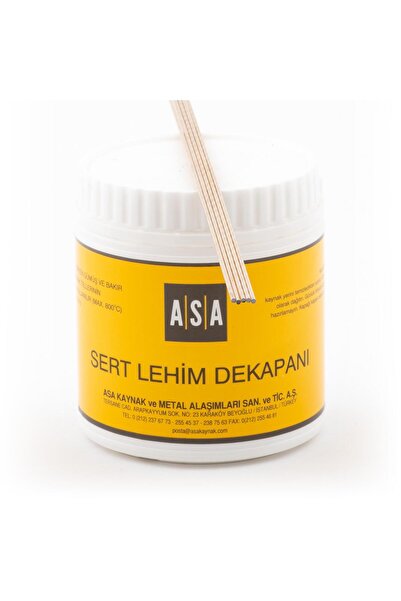 Demiriz GÜMÜŞ KAYNAK DEKAPANI ASA-FLO (500 GR) +GÜMÜŞ KAYNAK TELİ %10 2 MM (5...