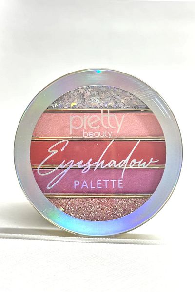 Pretty Beauty 5-Piece Mini Eyeshadow Palette Matte and Glitter Eyeshadow