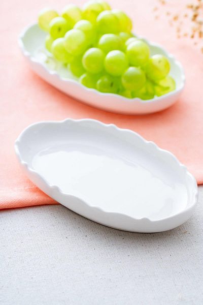 ACAR Nirvana Oval Boat Plate - 17 cm