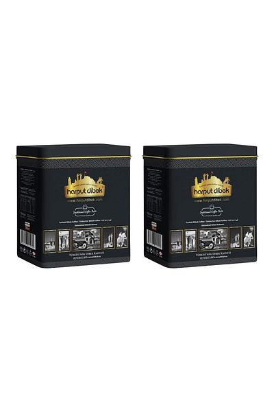 HARPUT DİBEK Harput Dibek Coffee 250 Gr Tin Box X 2 Pieces
