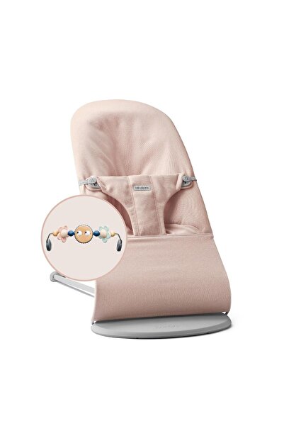 BabyBjörn Balance Bliss Ana Kucağı Woven Melange Oyuncaklı / Light Pink