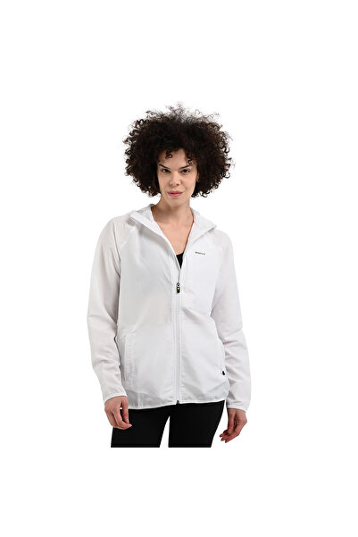 Sportive Brezza Unisex Beyaz Günlük Stil Yağmurluk 24YUTL21D13-BYZ