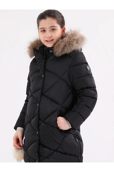 Zekids Accesoriu cu pene pentru fetiță, căptușeală din blană cu căptușeală din microgel, cu fermoar