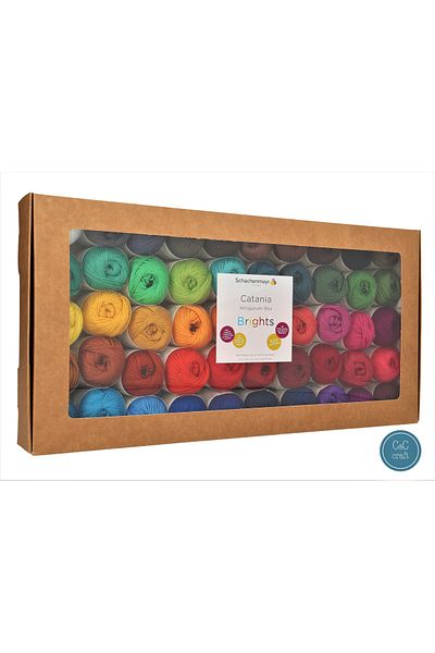 Schachenmayr Σετ Catania Amigurumi Tuber Bright Colors (50 τεμάχια 20g Tuber)