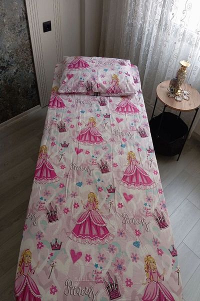 Garden Home Ranforce Single Woven Elastic Sheet Set - Princess