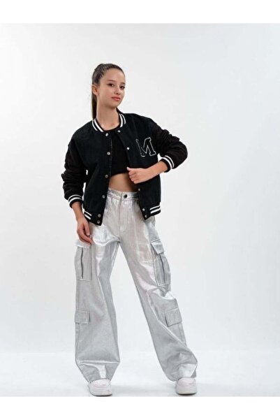 Zekids Детско палто с подплата за момичета