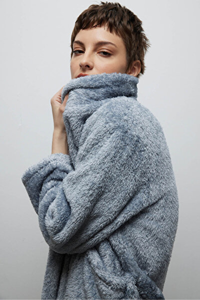 Hays Kadın Yumuşak Dokulu Cep Detaylı Sabahlık