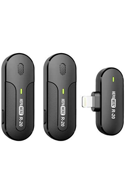 Hepa-Merz rx20 Kablosuz Yaka Mikrofonu (İphone Uyumlu)