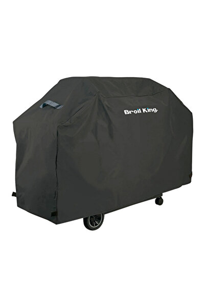 Broil King غطاء شواية من البوليستر بإغلاق بخطاف وحلقة مقاس 64 بوصة