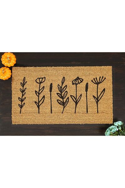 DefLife Home Wild Flowers Door Mat / Koko Mat