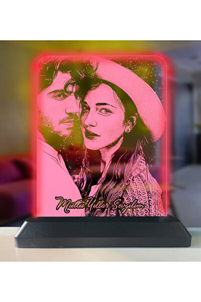 hediye-ci Dekoratif Dikey Hediye Led Gece Lambası Hediyelik