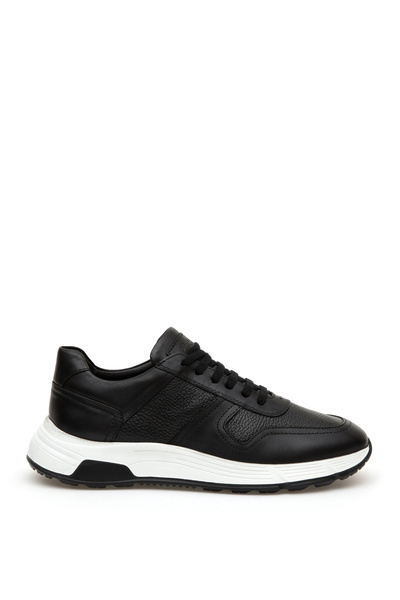 Pierre Cardin Black 100% Leather Sneaker 50288734-Vr046