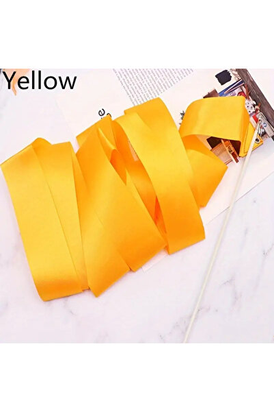 YAPIŞKAN STORE Balerin Dans Kurdelesi 2 Metre Yaylı Uç - Jimnastik Ve Bale Dö...