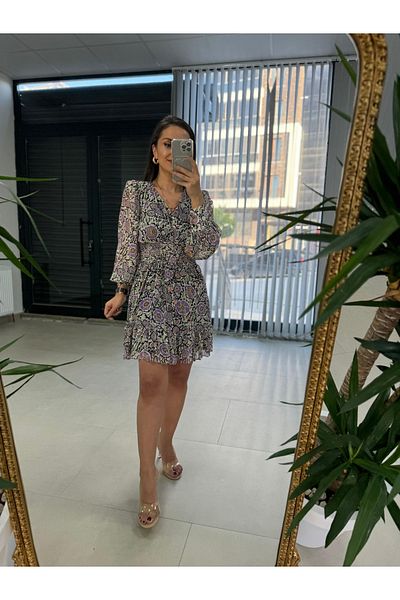 caddstore Rochie din șifon Ays 1387 Yoryo