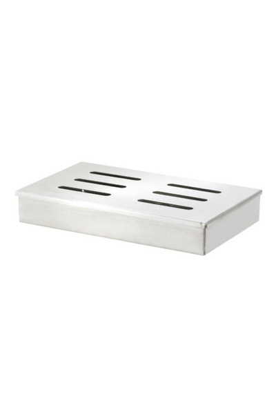 Grill Mark صندوق تدخين حبيبات الخشب المصنوع من الفولاذ المقاوم للصدأ